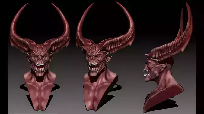 Demon Zarhan Head