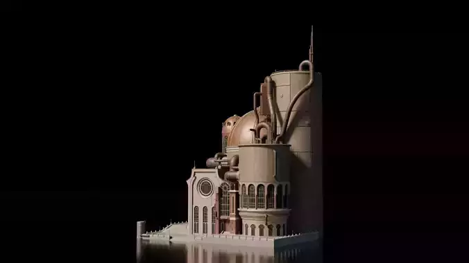 Steampunk Building - House 22