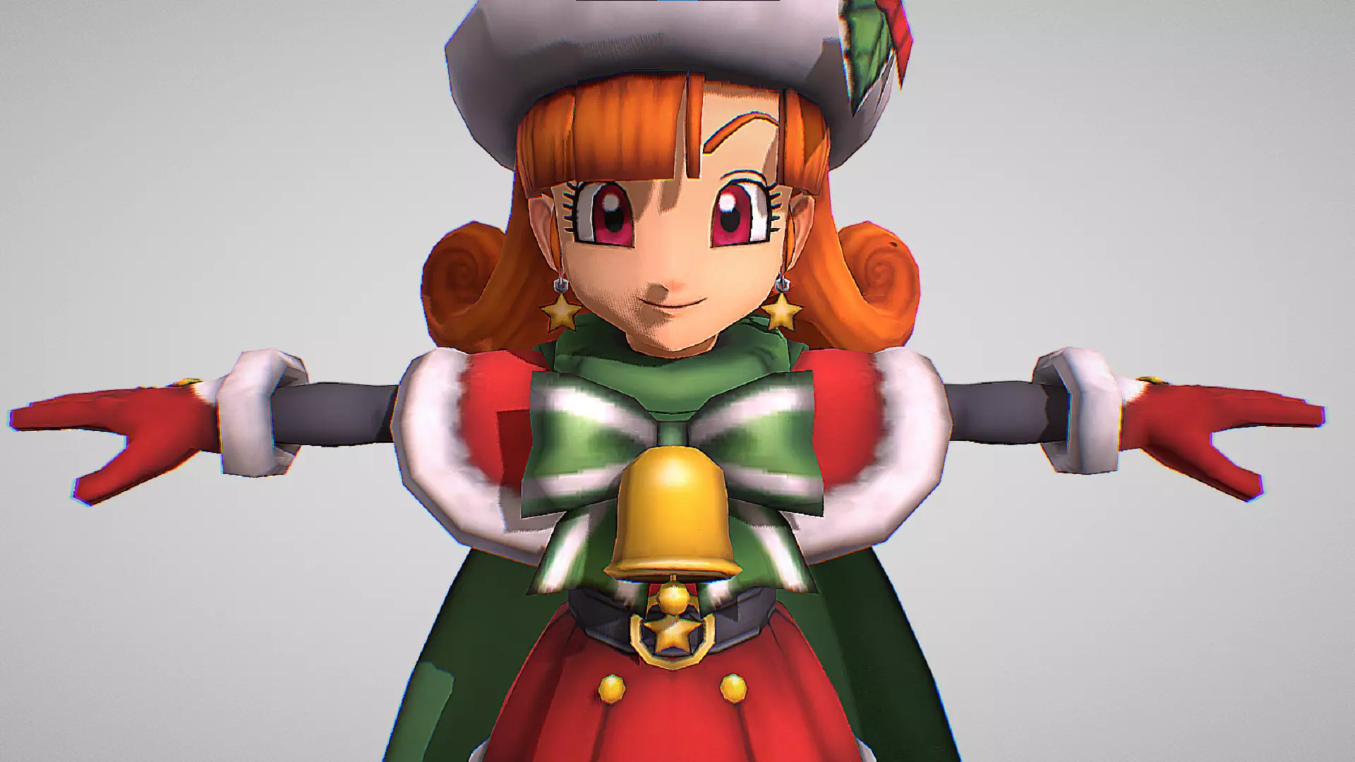 Santa Alena - Included With Animatons - Dragon Quest Tact Low-poly 3D model