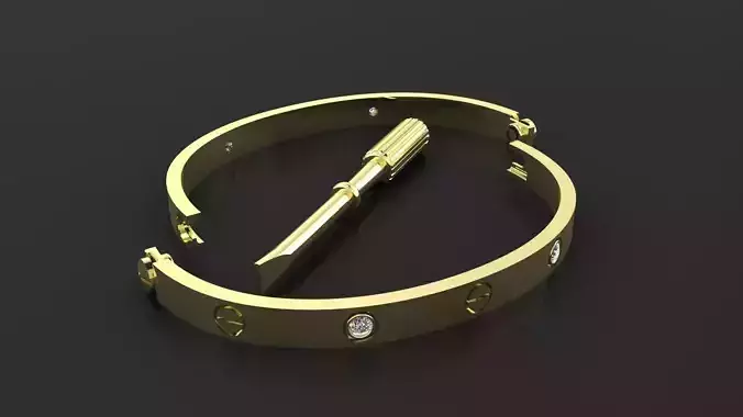 LOVE BRACELET High Quality 3D Model printing model