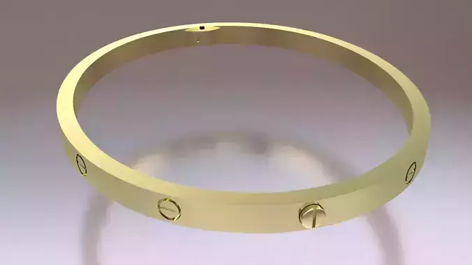  LOVE SMALL bracelet-High Quality 3D Printing Model