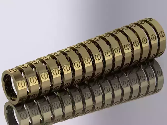 15 Sizes Brand Elegant Rings Jewelry Gold 