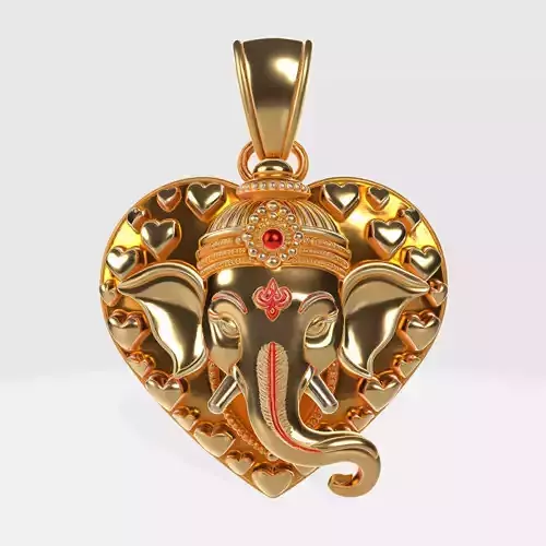 Ganesha Pendant 36