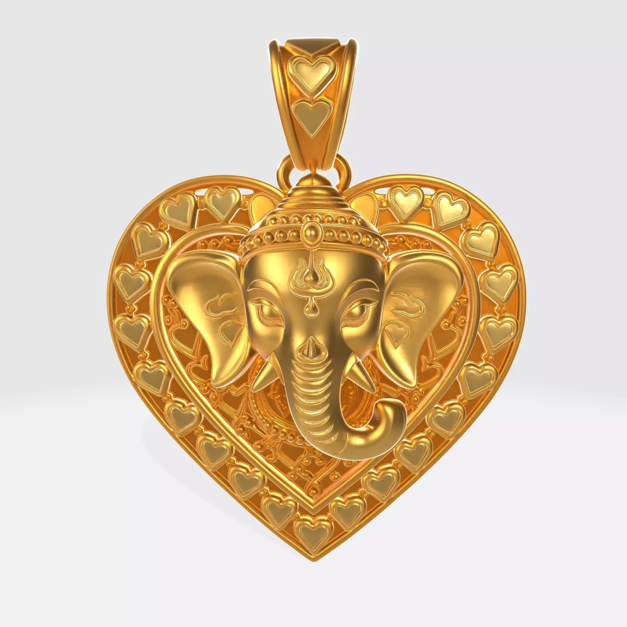Ganesha Pendant 35 3D print model