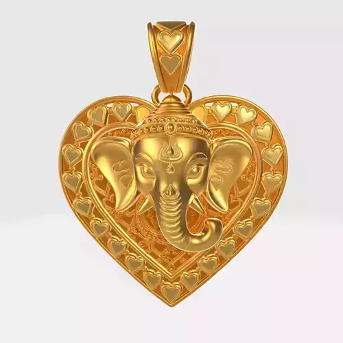 Ganesha Pendant 35