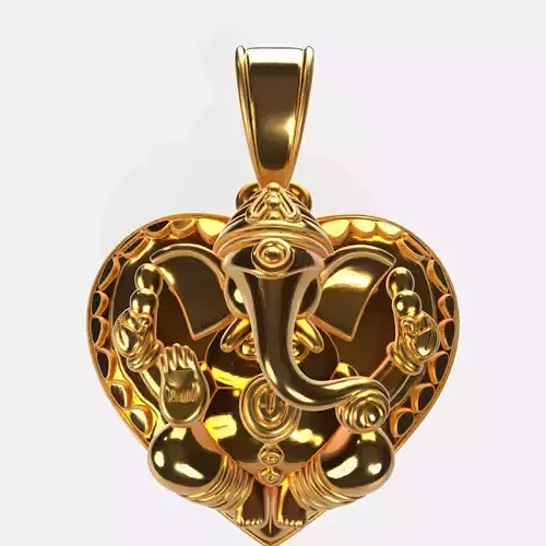Ganesha Pendant 34