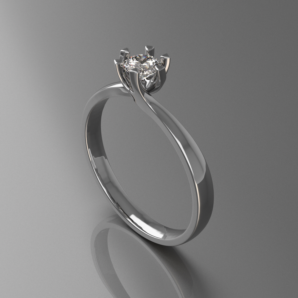 Ring for Womens 3D print model_1