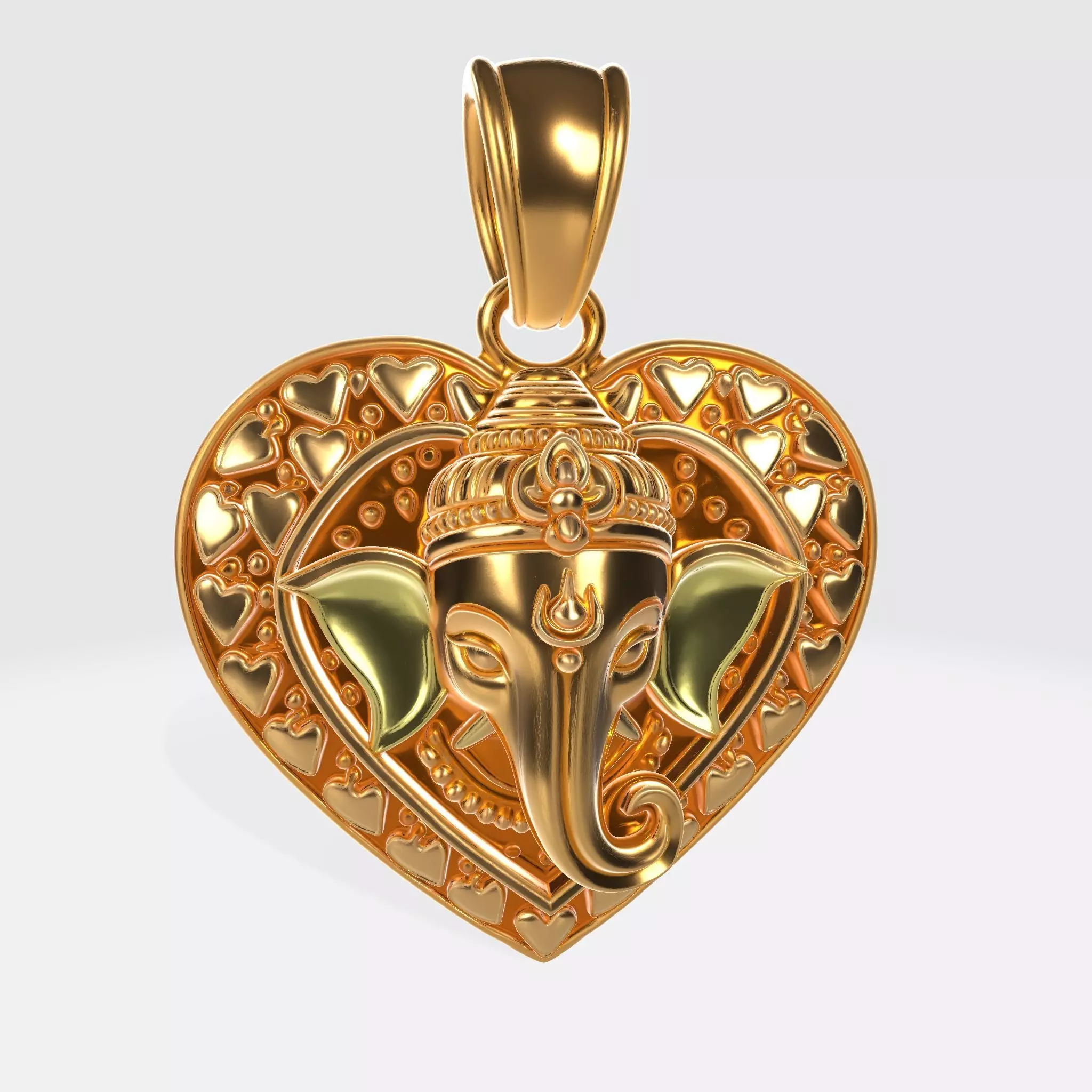 Ganesha Pendant 33 3D print model