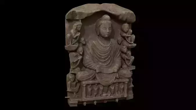 Ancient Buddha Altar