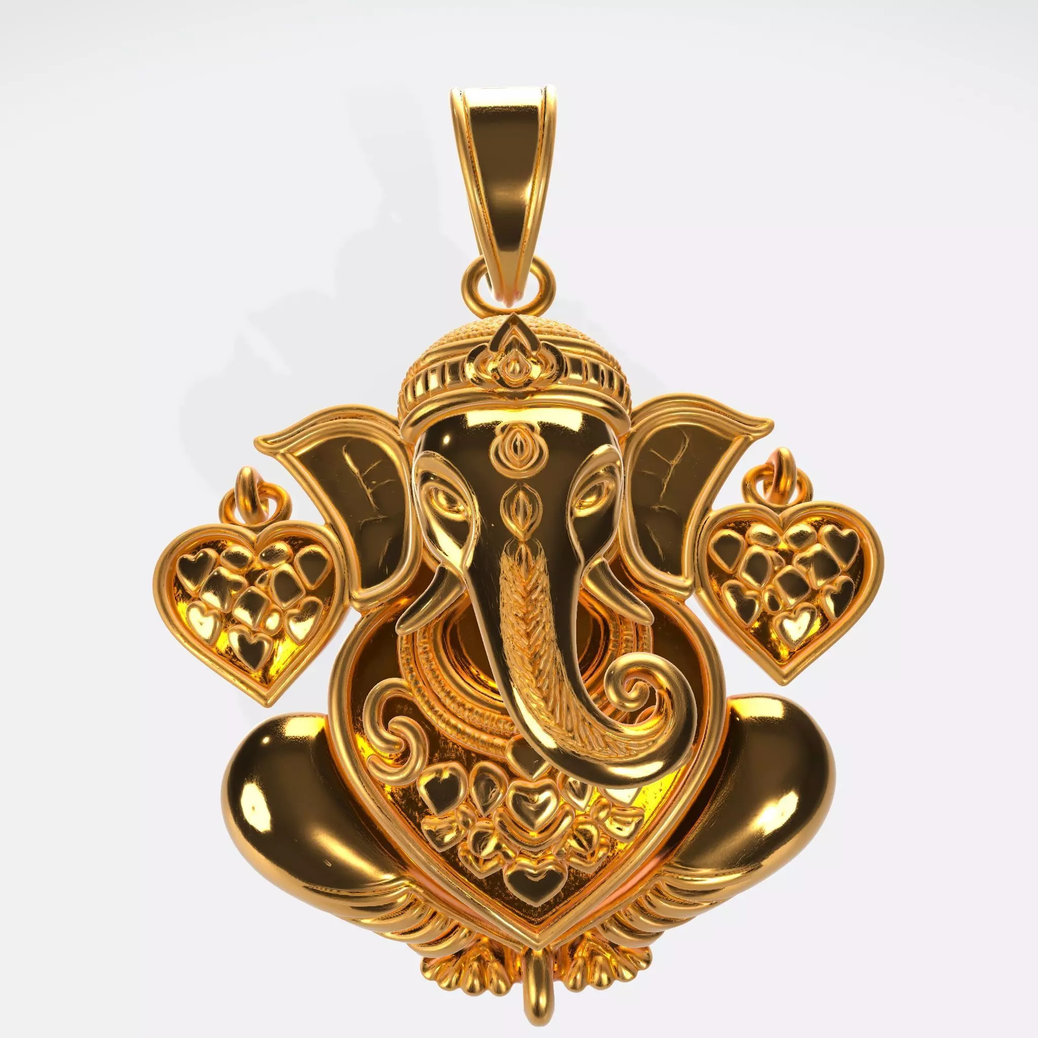 Ganesha Pendant 31 3D print model