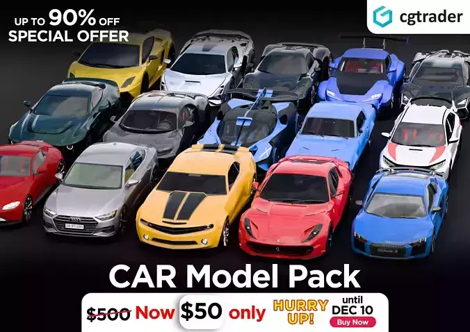 20-Car Model Pack