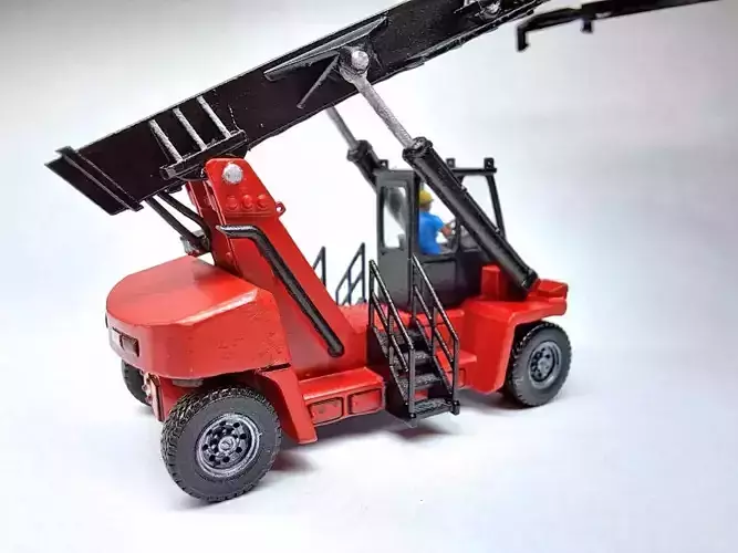 HO Scale Container Lifter 3D print model 4