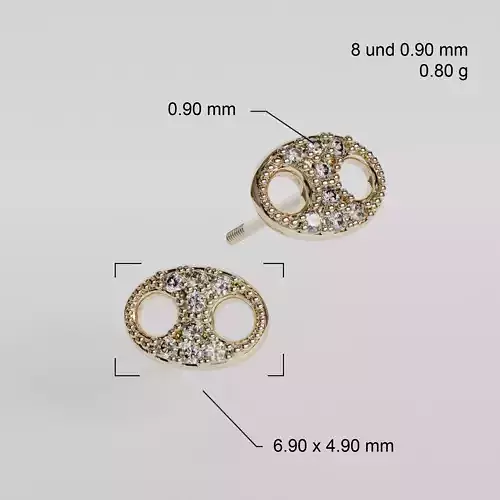 diamond earring