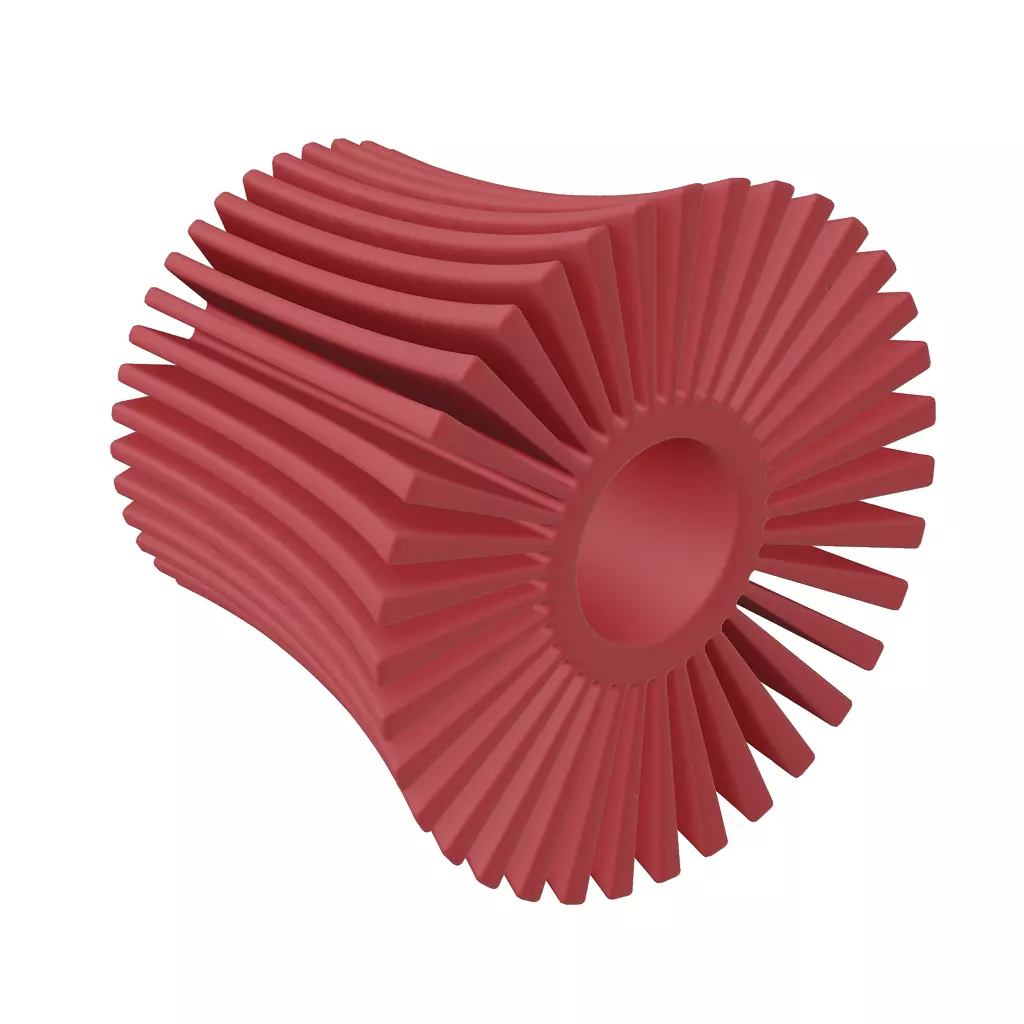 Plastic Exquisite Heat Sink Toy 3D model