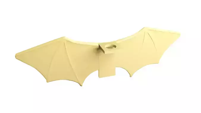 Custom3Dprint Minifigure Accessory - Minifigure Wings S1 - 07