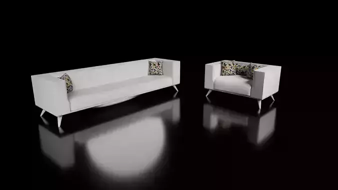 3D Sofa Model