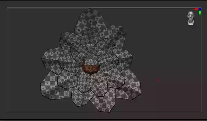 Textured Uv Flower