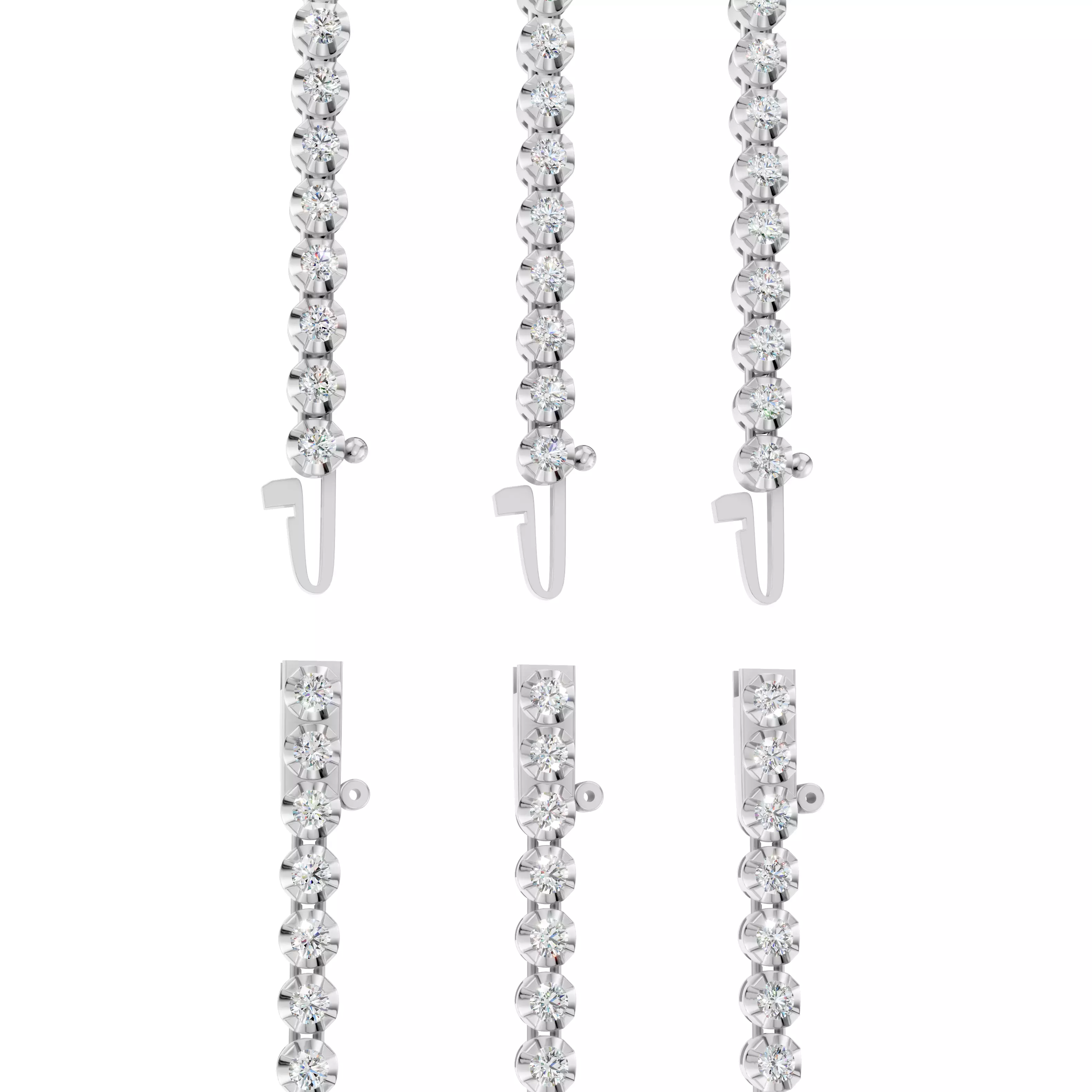 tennis bracelet 3D print model