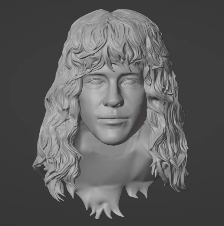 Eddie Munson - Stranger Things - Hellfire 3D print model