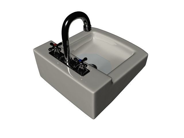 sink 3D model 3D model_2