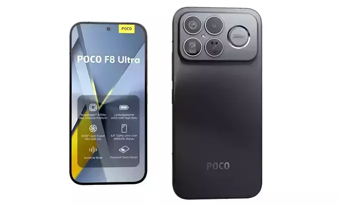 Xiaomi Poco F8 Ultra Black