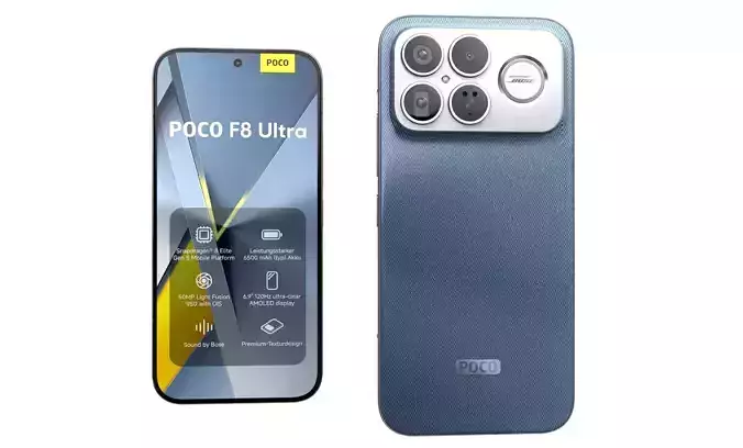 Xiaomi Poco F8 Ultra Blue
