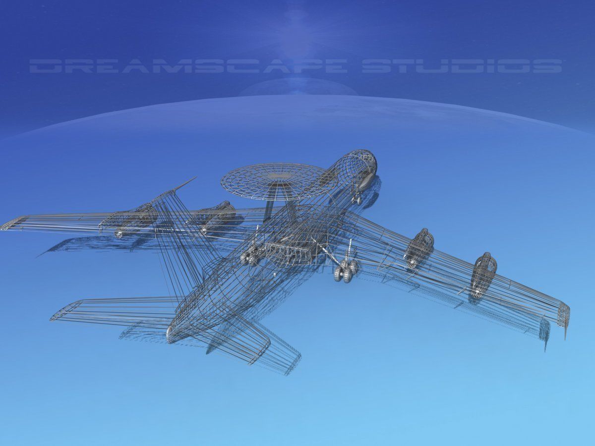 Boeing E-3C Sentry ZZ USAF 3D model_14