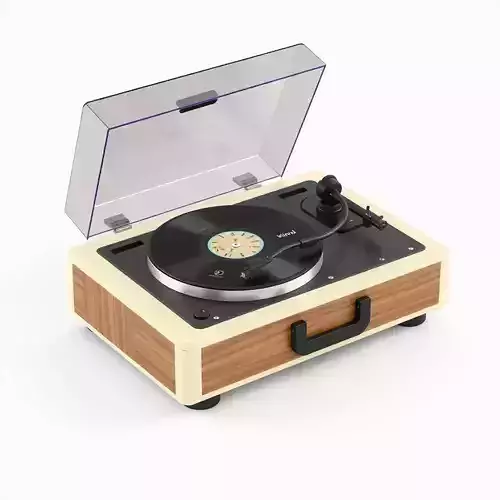 HighDetail Turntable Record Player