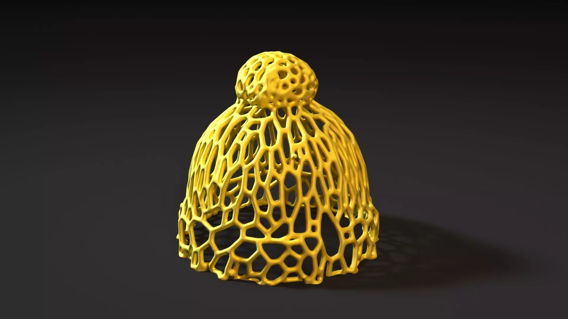 Cap Voronoi 3D print model