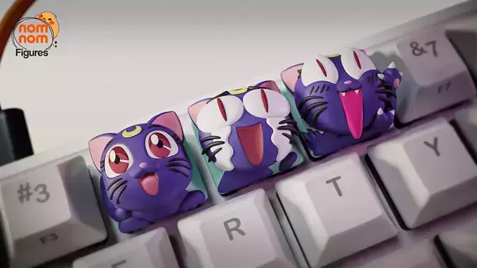 Luna - Sailor Moon - Keycaps