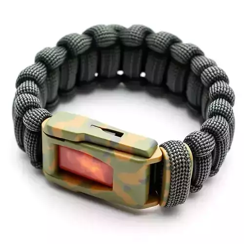 Tactical Survival Bracelet with Firestarter