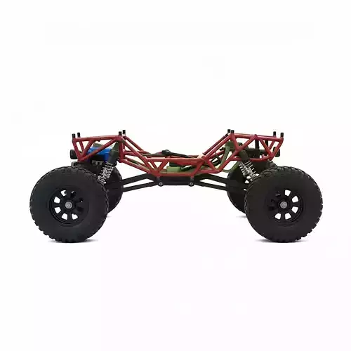 Rock Crawler Chassis Low-poly 3D model 7