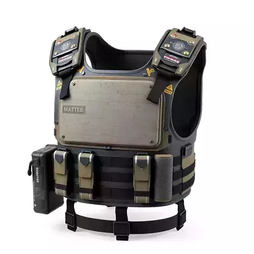 SciFi Tactical Body Armor
