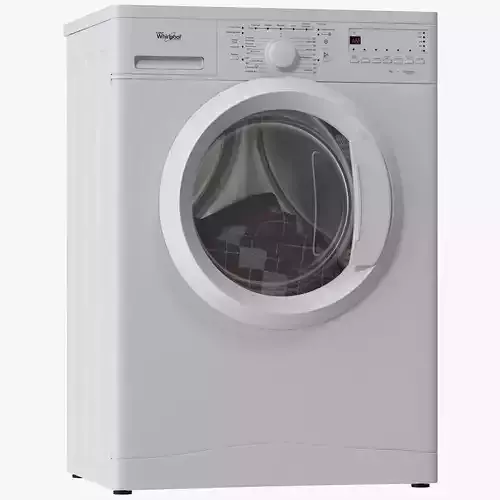 washing machine 3D model