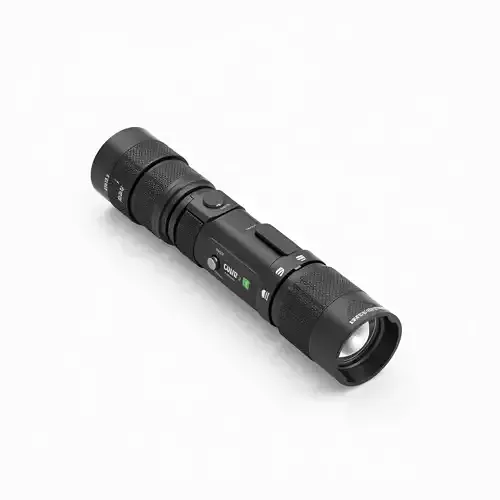 Tactical Flashlight Realistic Model