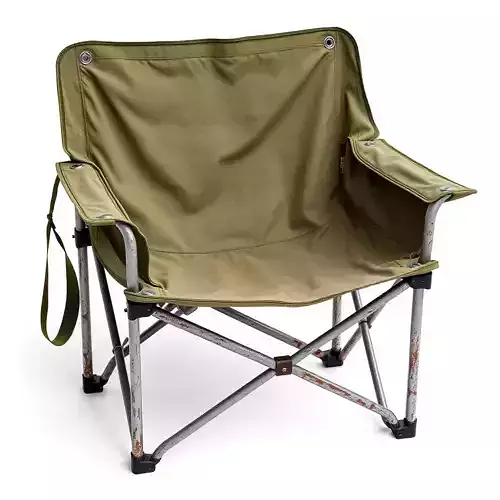 Distressed Foldable Camping Chair