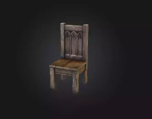 Gothic Wooden Chair