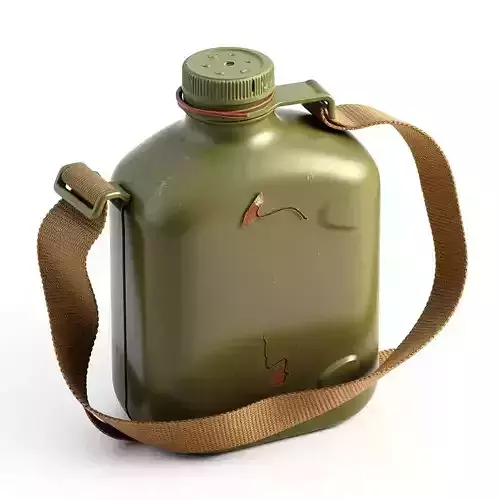 Military Canteen Bottle with Strap