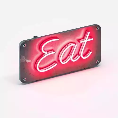 Retro Eat Neon Sign