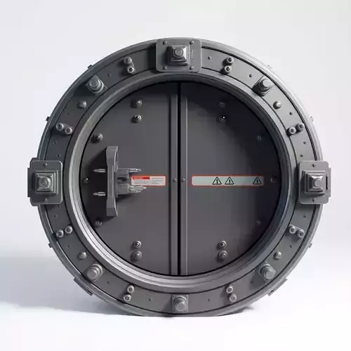 Modular SciFi Bulkhead Door