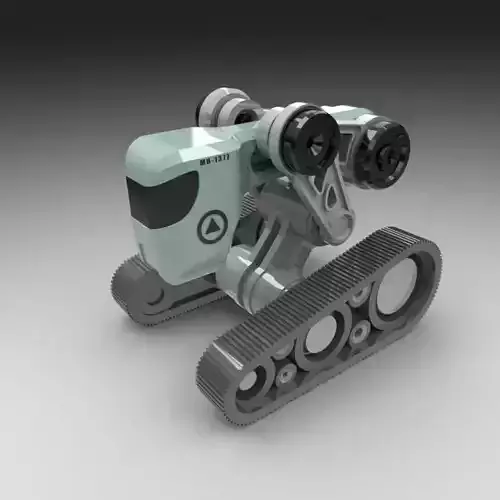 Tread Bot 2 0 3D print model