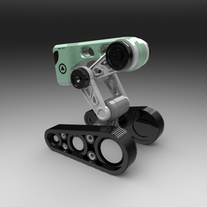 Tread Bot 2 0 3D print model_3