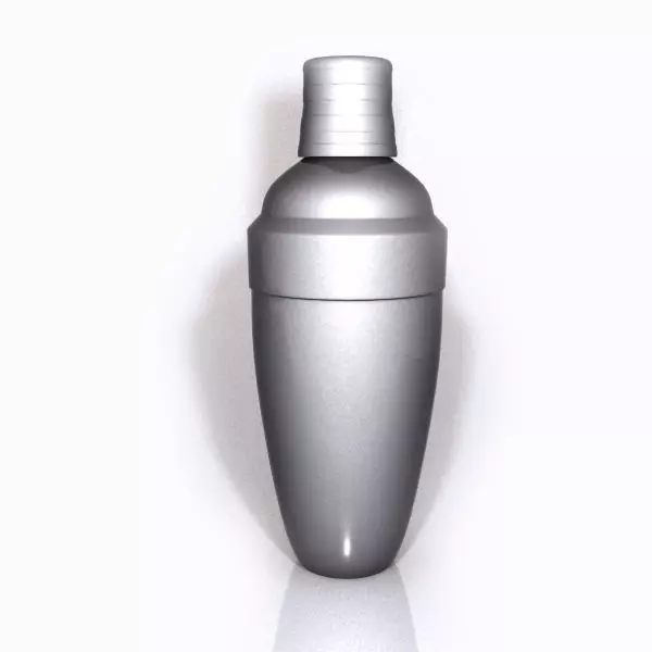 Cocktail Shaker 3D model_0