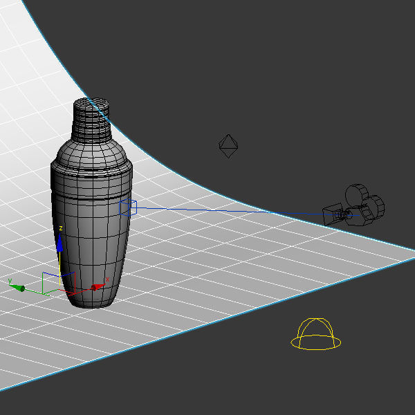 Cocktail Shaker 3D model_3