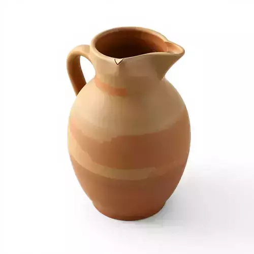 Rustic Terracotta Water Pitcher