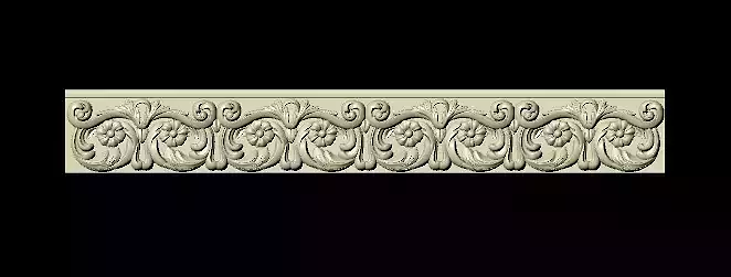 Central decor ornament for furniture