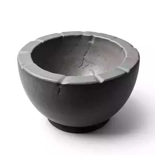 Rustic Stone Mortar Bowl