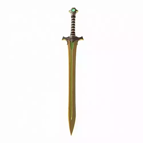Fantasy Magic Sword Game Asset