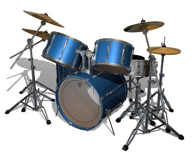 Drum Kit 3D model