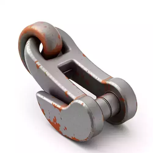 Rusty Industrial Heavy Duty Shackle